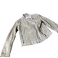 River Island Girl's Jacket Beige Zip Closure Fashion 12 Years