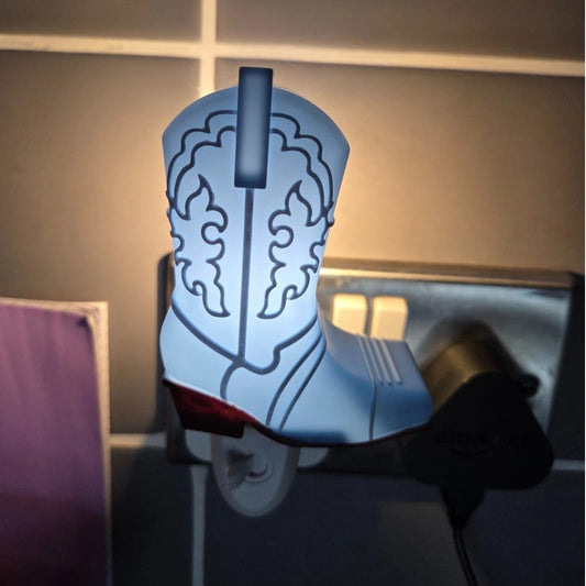 Cowboy Boot Night Light Cute Sleep Aid Décor