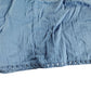 Blue Women's Skirt Size S Cotton Texture Lace Detail Summer