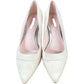 Faye Court Heels Women's Pink Fine Suede Pointed Toe Size 6