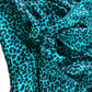 Branded Green Leopard print Wrap Dress - Size 8
