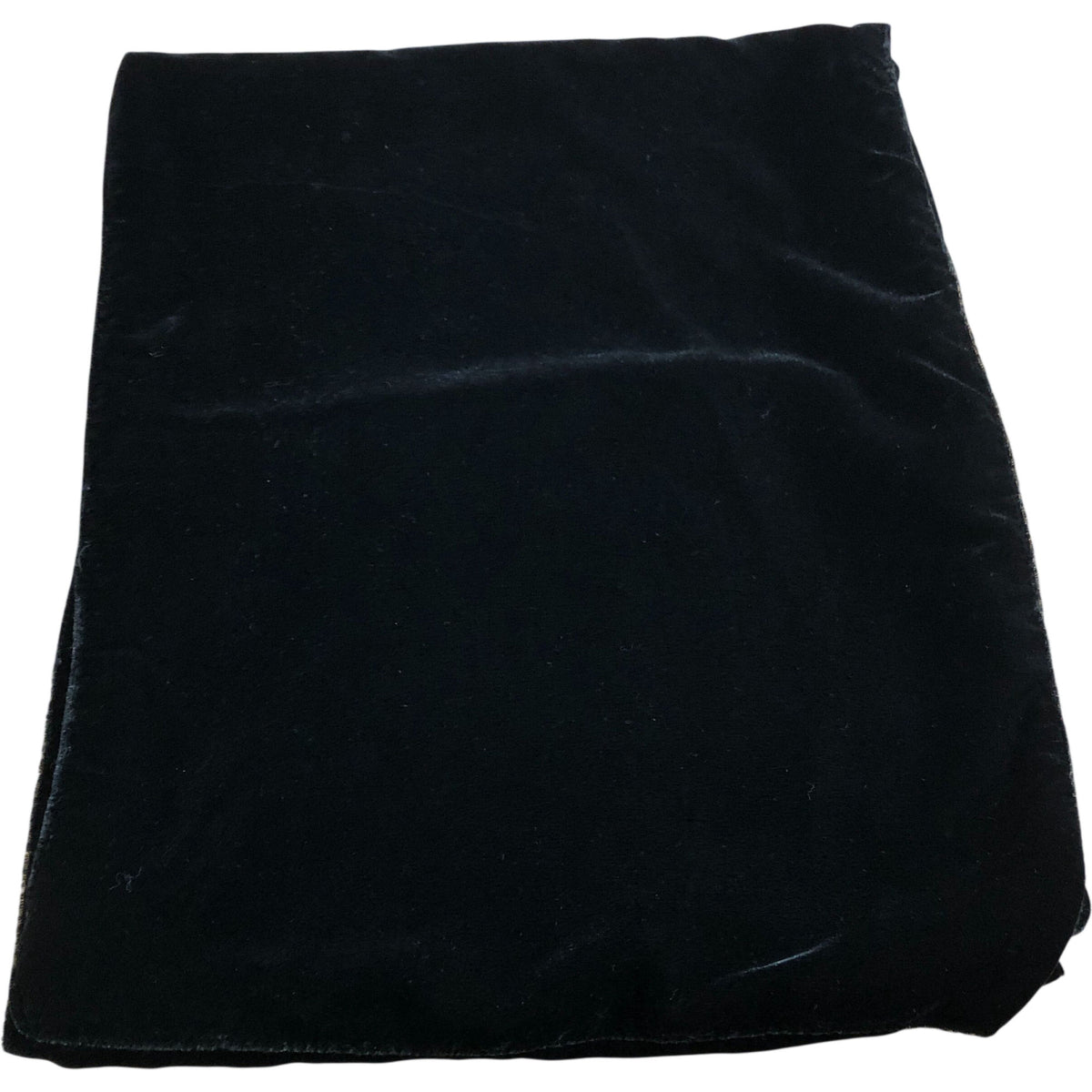 Women's Foil Print Velvet Print Scarf Black