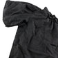 River Island Black Off Shoulder Top Women's Ruffle Sleeve