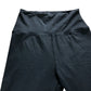 Leggings S-M Women's Black High Waist Stretch Polyester Spandex