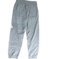 Adidas Boys Grey Activewear Trousers Size 9-10 Years Elasticated Waist
