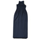 Jarlo Navy Blue Dress Women's Elegant Midi Length Embellished Neckline Size 8