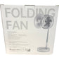 LBSTP F9 Folding Fan with Remote Control Battery Operated Desk Fan Portable