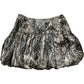 River Island Women's Snake Print Short Bubble Skirt Size 10