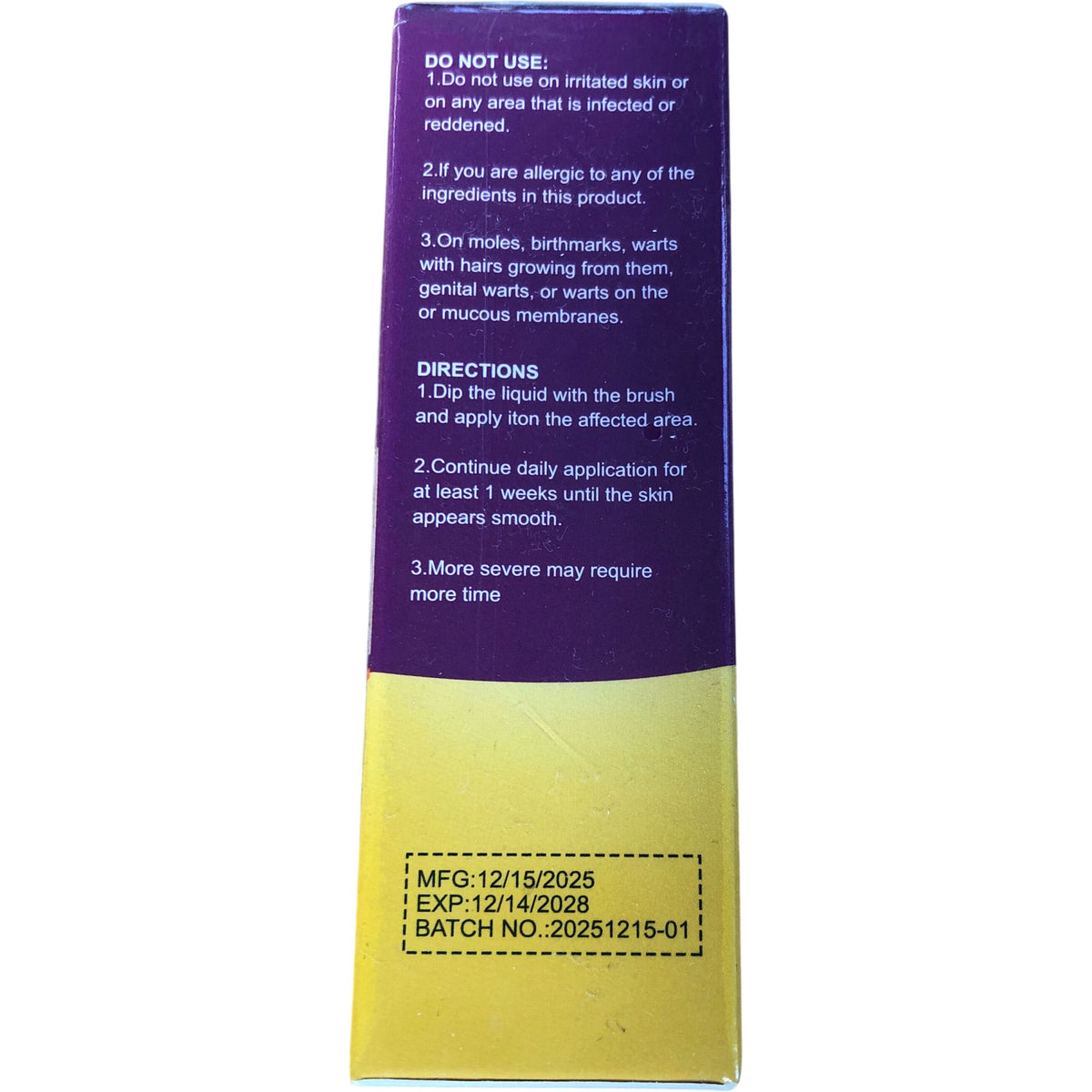 Bee Venom Skin Tag Remover 30ml Fast Results Easy To Use Wart Treatment