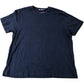 T.M. Lewin XL Men's Navy Blue Cotton T-Shirt Casual Short Sleeve Top
