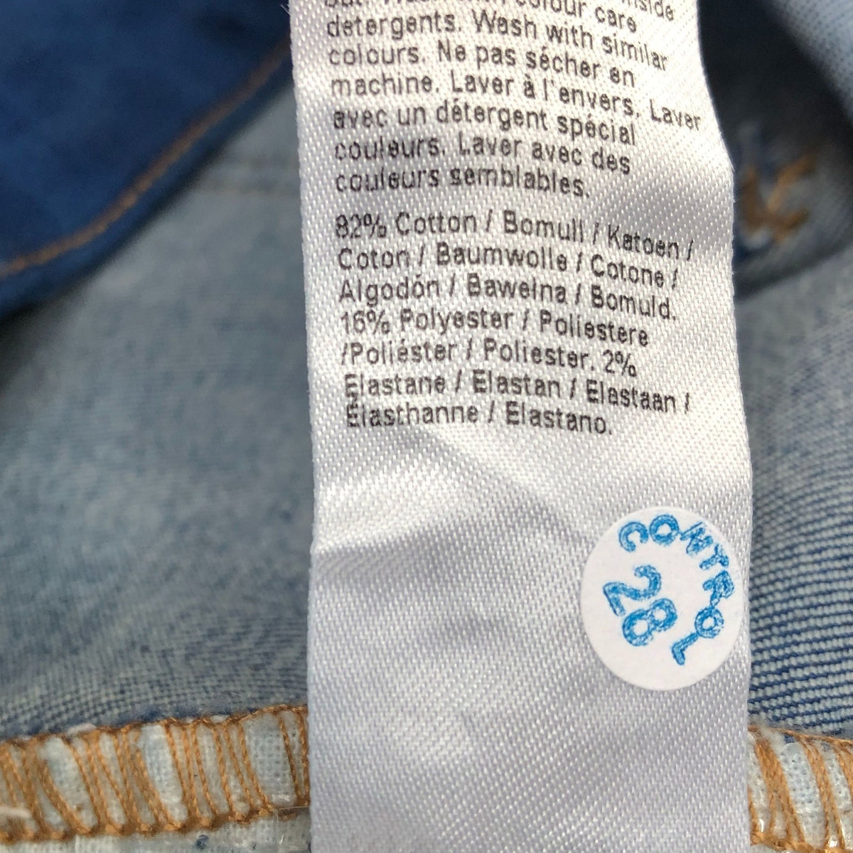 River Island Palazzo Blue Denim Flared Jeans