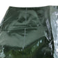 River Island Green Faux Leather Skirt UK10 Women's Pencil