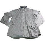 Barbour Casual Shirt Men's Long Sleeve Cotton Check Grey with Pocket 17"