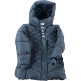 Baker By Ted Baker Puffer Jacket 4 Years Girls Black Quilted Hooded Outerwear