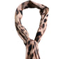 River Island Leopard Print Maxi Dress With Scarf - Size 16