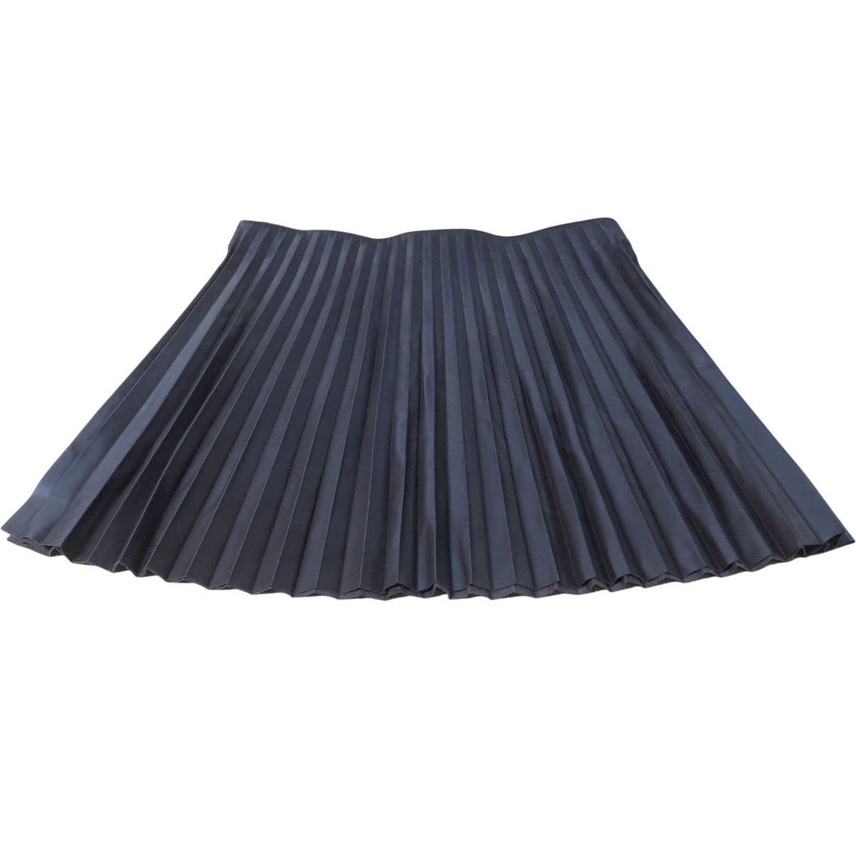 River Island Pleated Brown Skirt Women's Size 12 Short Mid Length Fashion