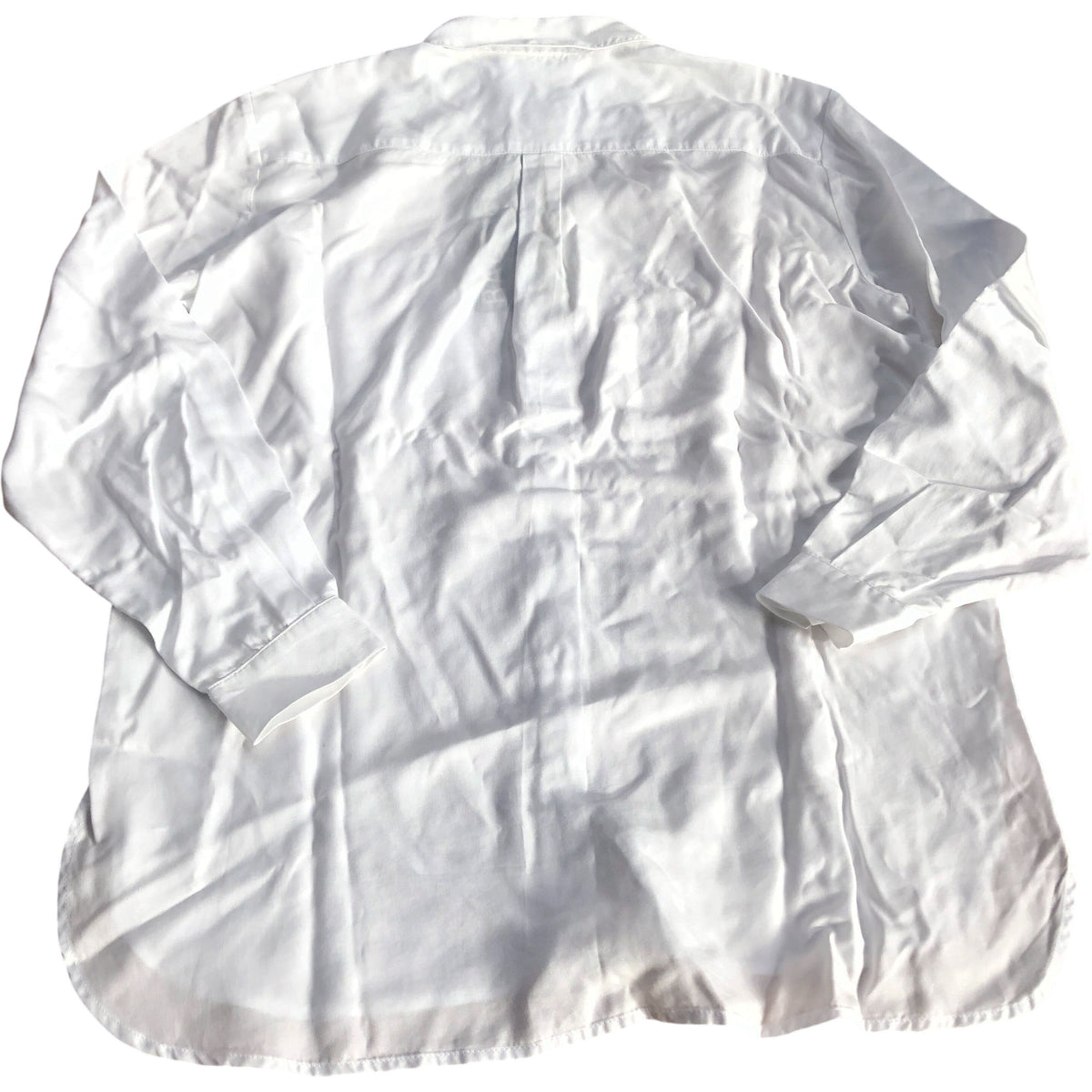Baukjen Classic White Shirt Women's Long Sleeve Button Front Design