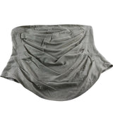 River Island Women's Bandeau Top UK18 Viscose Linen Blend Khaki Stretch