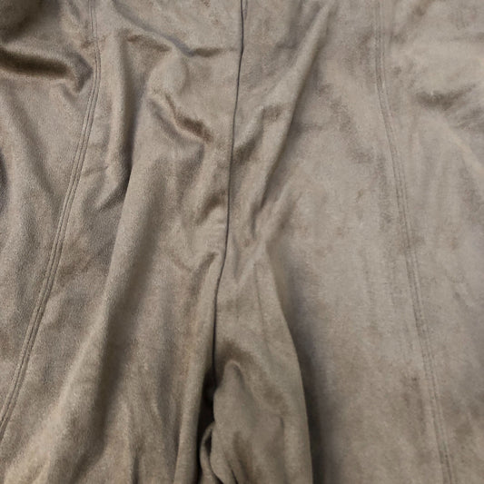 Women's Size 18 Trousers Brown Stretch Soft Fabric Leggings