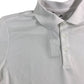 Adidas Performance Polo Shirt Medium Men's White Short Sleeve Athletic Top