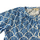 Boden Blue Blossomy Jersey Shirt - Size 10
