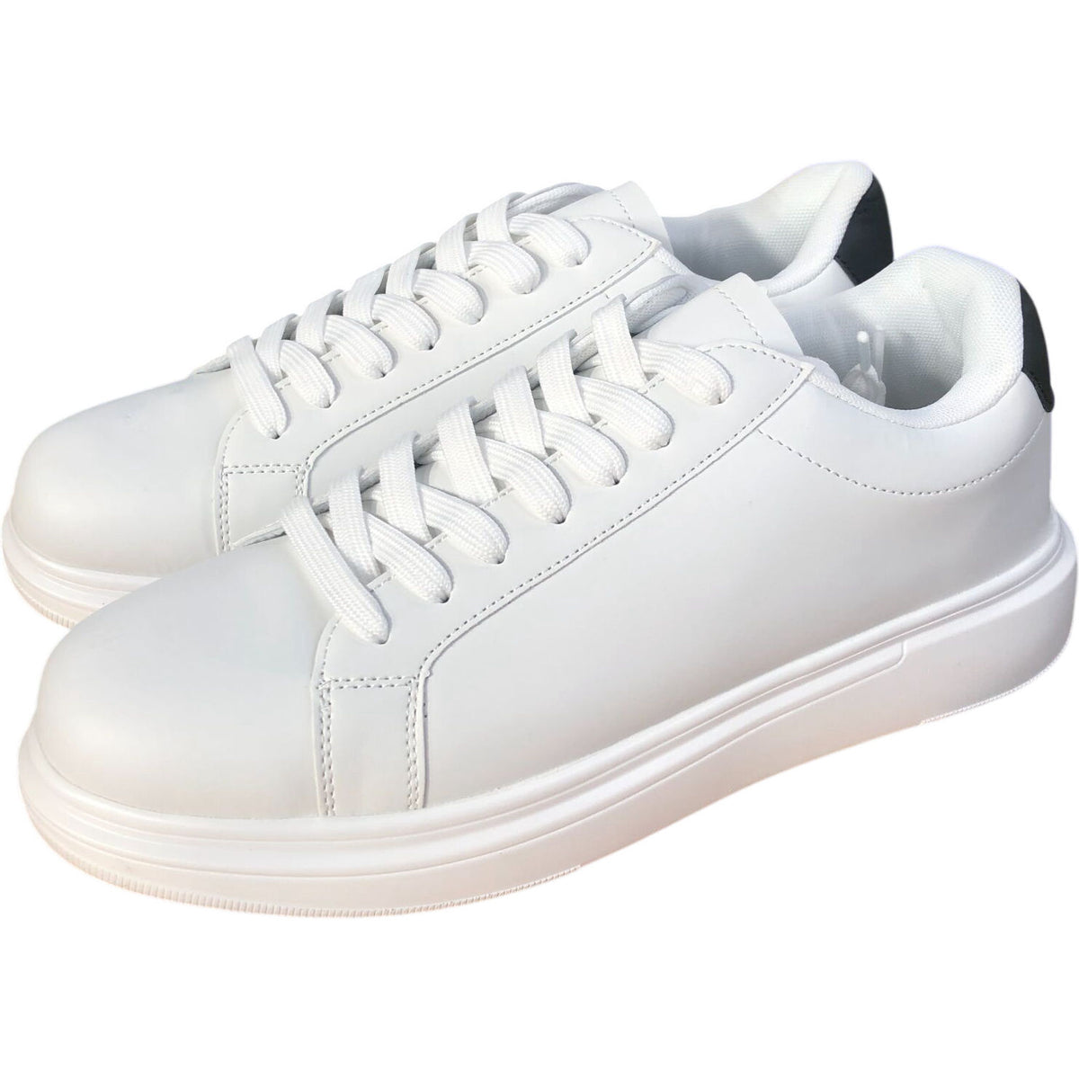 Brave Soul White Trainers Casual Sneakers Size 11