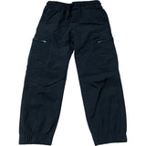 Cargo Trousers Age 7 Bungee Cord Black Lightweight Joggers