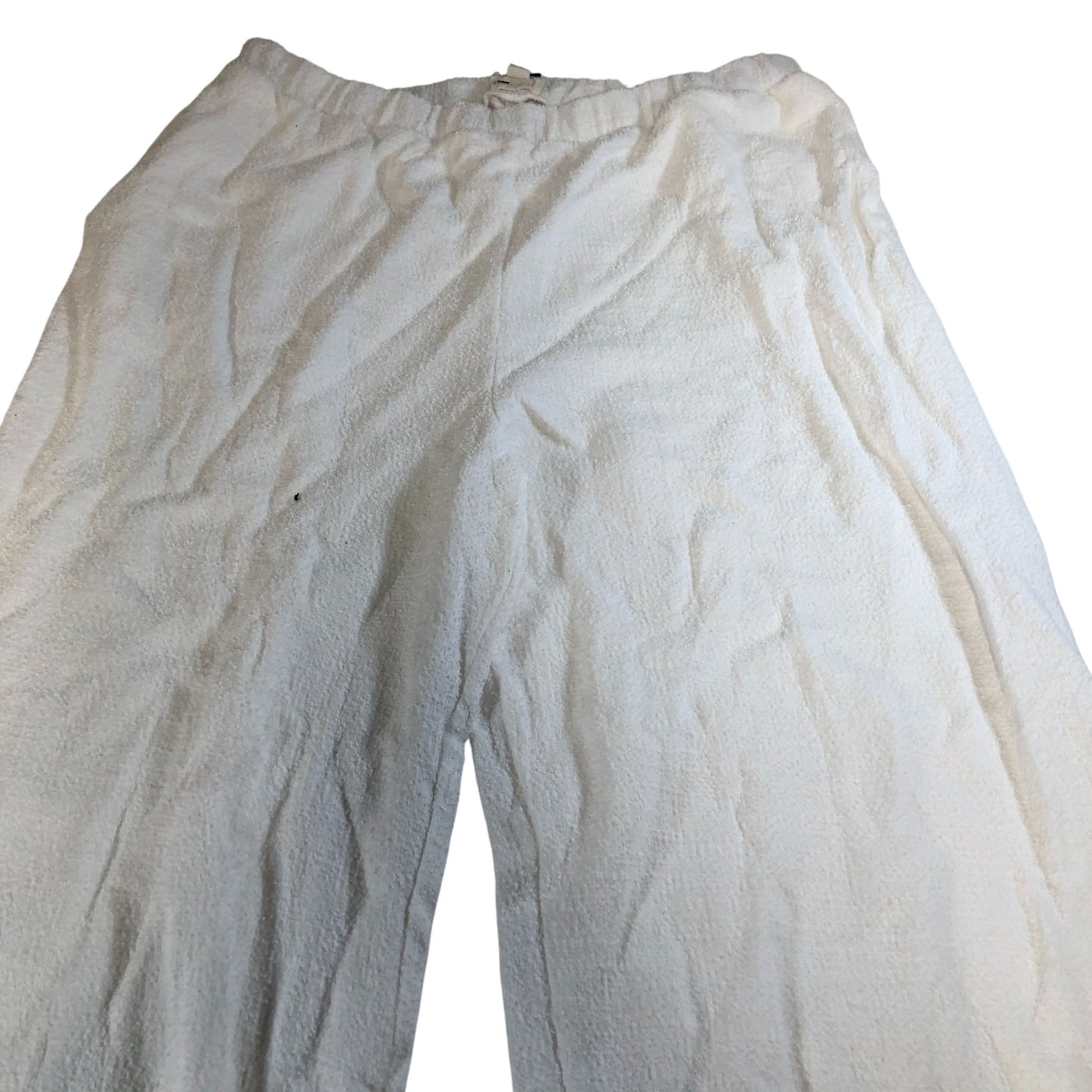 River Island Studios Lounge Trousers Women's White Cotton Blend Casual Large