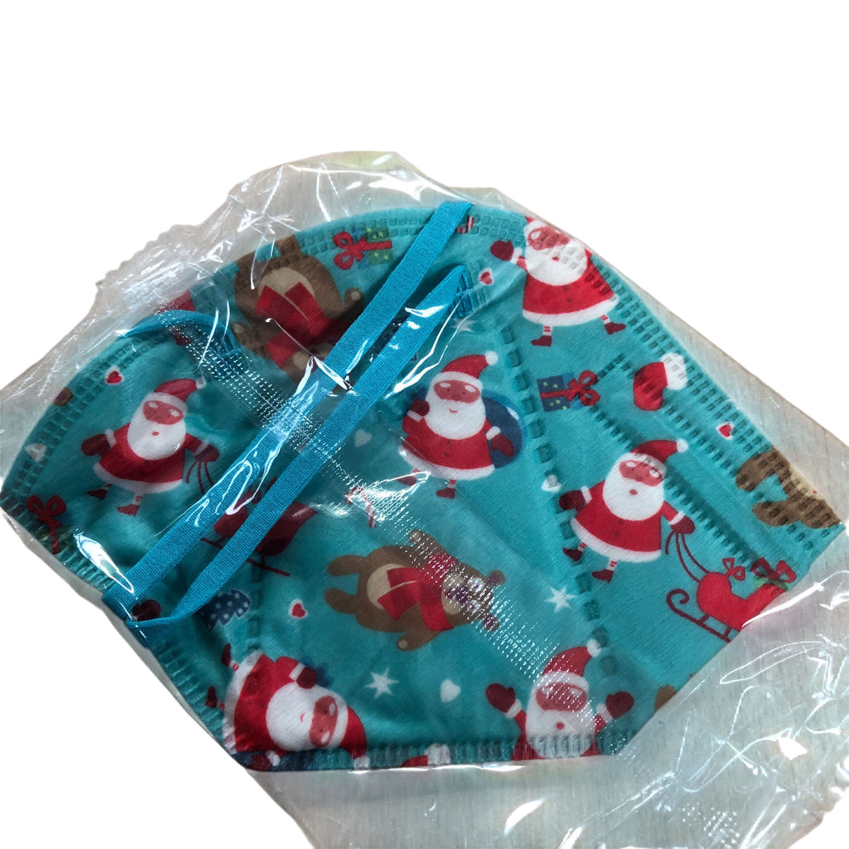 StaSeef FFP2 NR Face Mask CTPL-0020 High Filtration 94% Santa Design 20 PCS