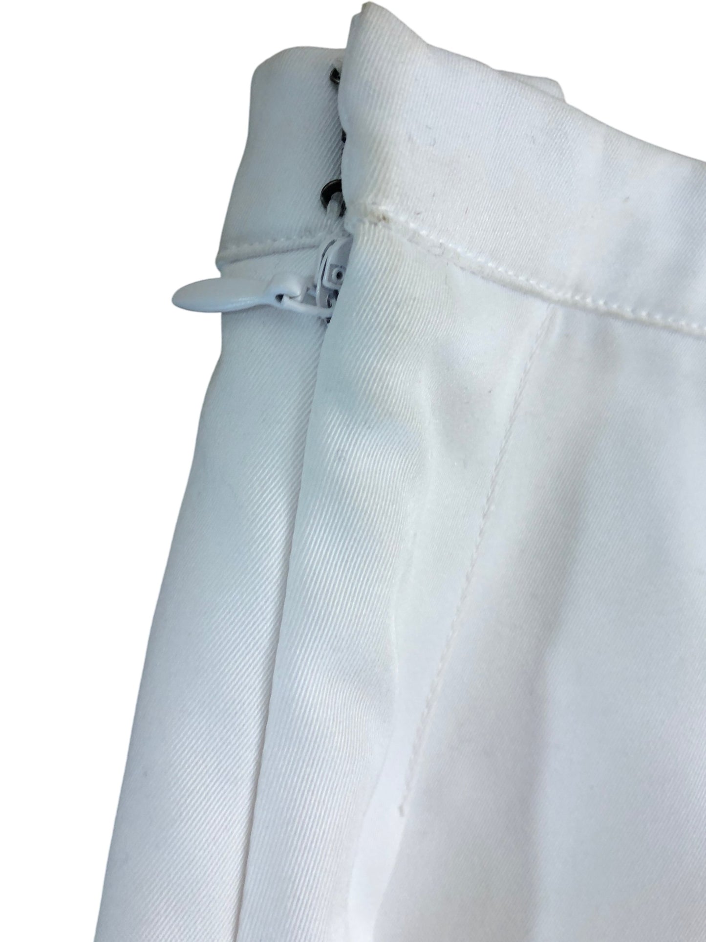 FILA x HAILEY Women's Tennis Skirt UK16 White Pleated Performance Polyester