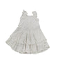 River Island Girls 12 Years White Broderie Anglaise Dress Summer Fashion