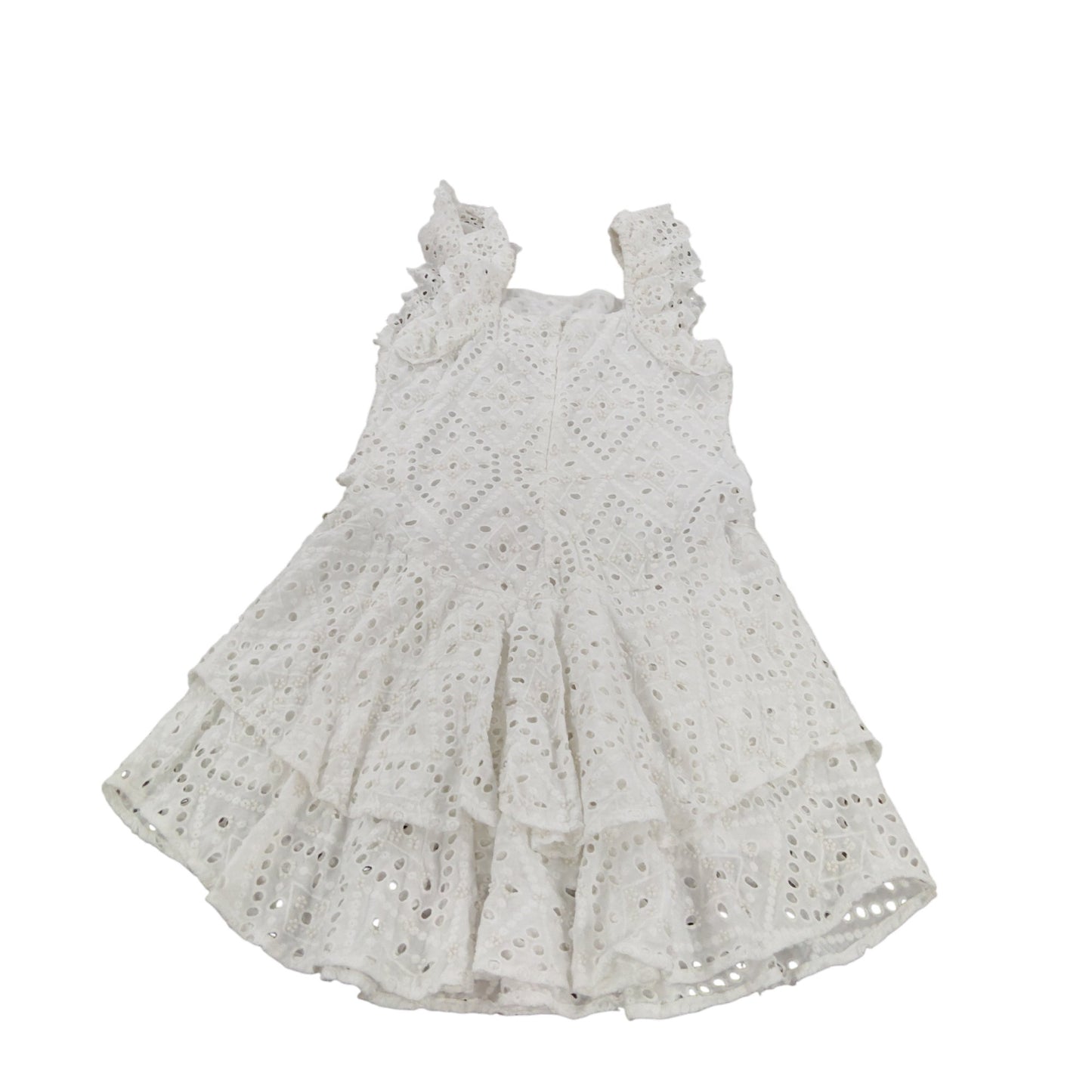 River Island Girls 12 Years White Broderie Anglaise Dress Summer Fashion
