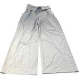 River Island Trousers Size 12 Women's Wide Leg Lightweight Fabric Casual Grey
