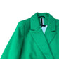 Bright Green Double Breasted Coat