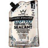 Peaty's Holeshot Biofibre Tubeless Tyre Sealant 120ml C02 Compatible AmmoniaFree