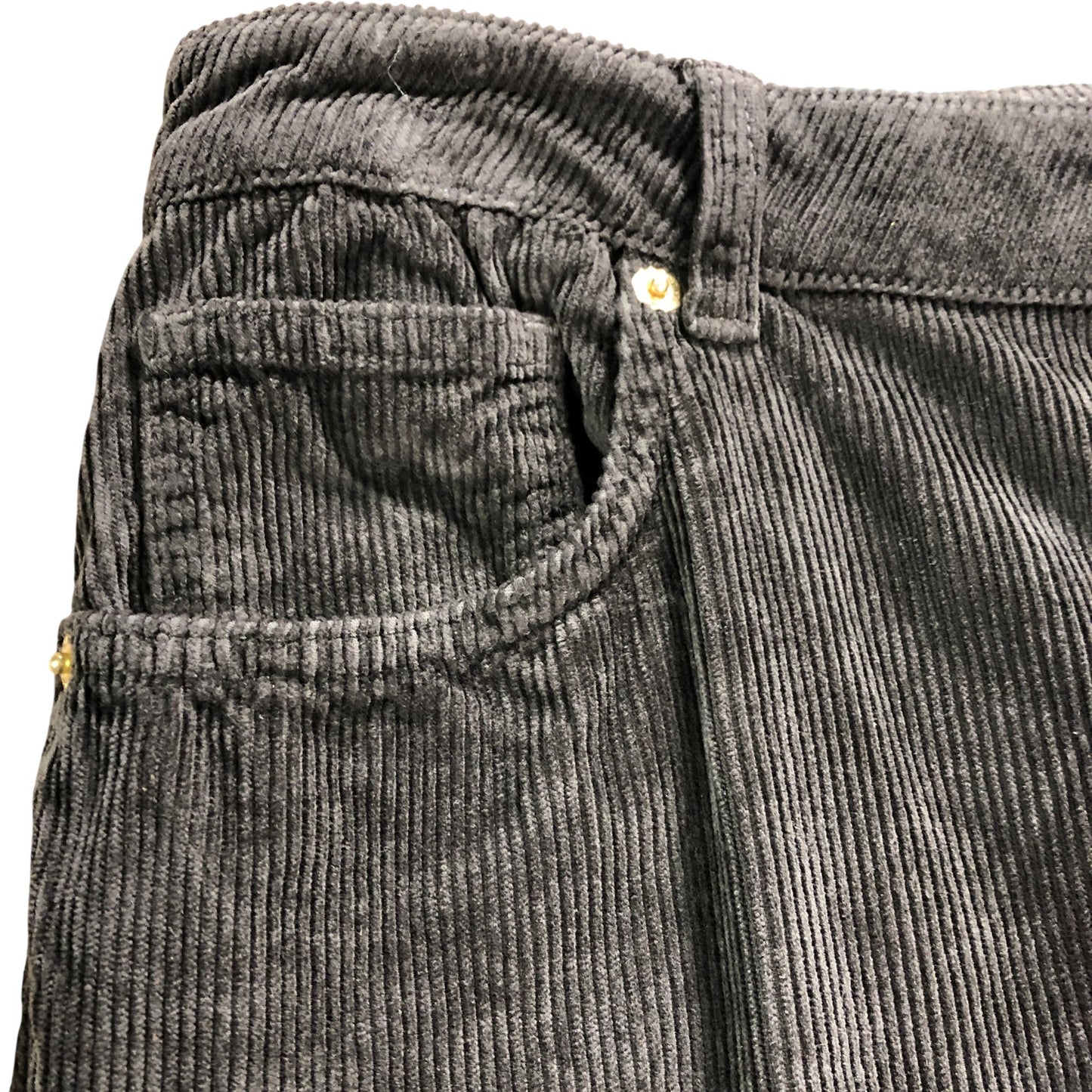 Branded Brown Corduroy Flared Trousers - Size 16R
