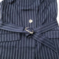 River Island Pinstripe Jacket Women's Sleeveless Belted Formal Style