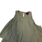 River Island Tiered Dress UK8 Women's Layered Modal Blend Olive Green