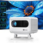 HIMOVIES V90 Mini Projector Full HD Portable Electric Home Theatre Device