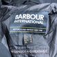 Barbour International Waterproof Jacket UK12 Women's Black Lightweight Coat