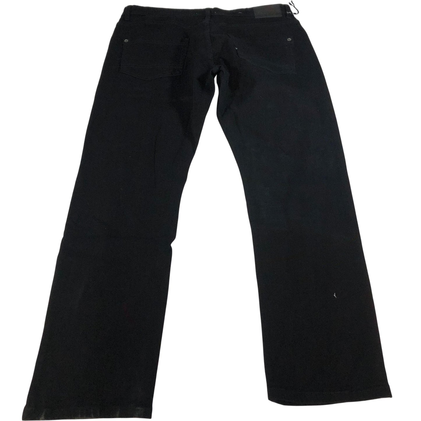 Kangaroo Poo Black Jeans W36 L32 Men's Stretch Cotton Slim Fit Classic Style