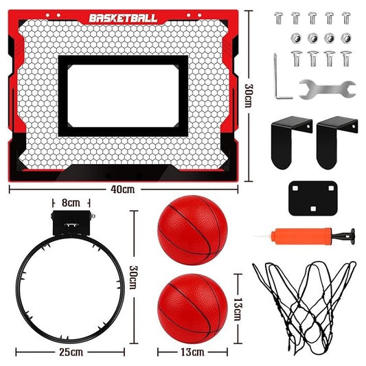 YIMORE Kids Indoor Basketball Hoop Durable Basketball Set For Home Office Dorm