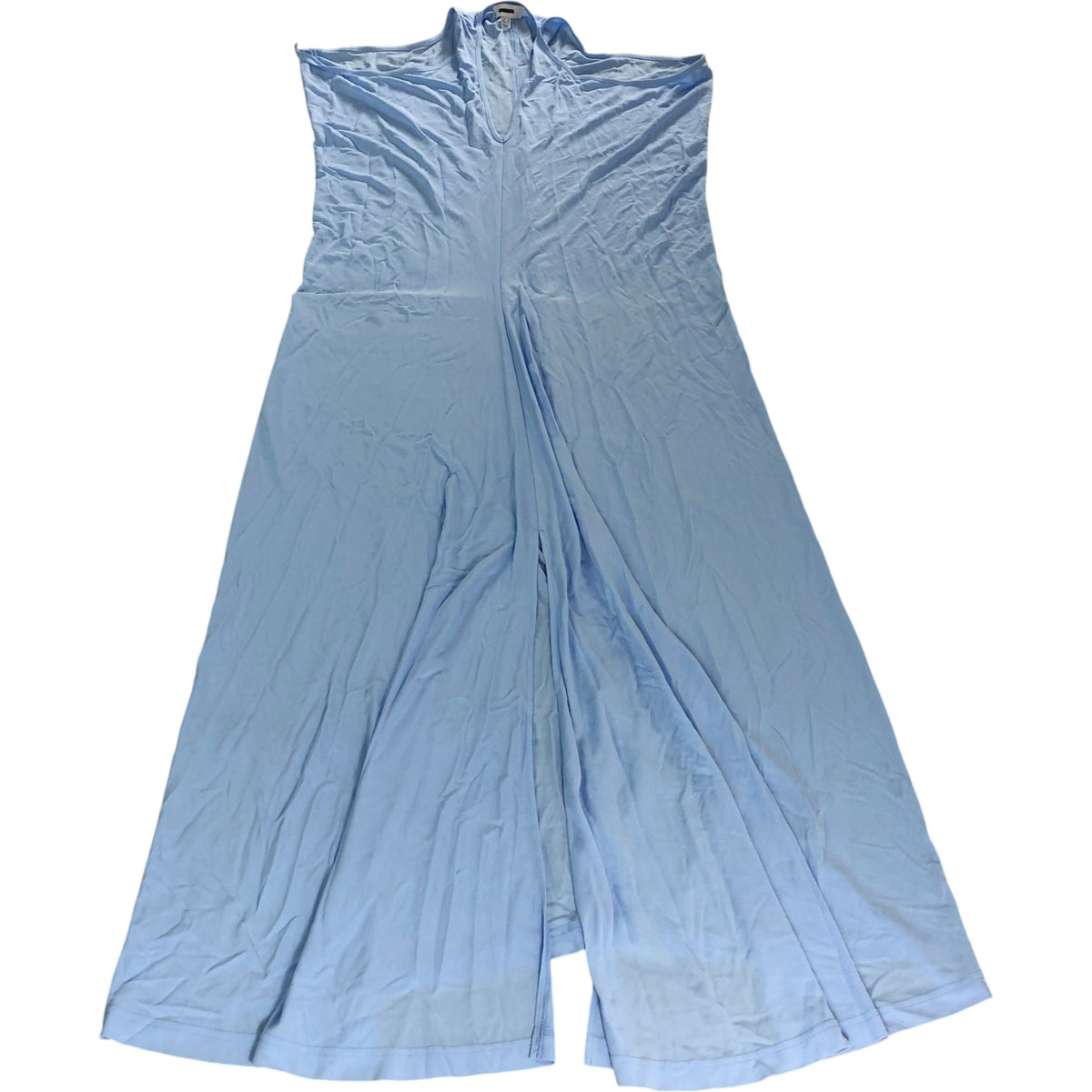 Blue Jersey Maxi Dress Size 8