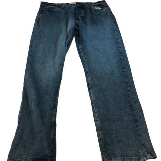 Onfire Jeans W36 L34 Men's Blue Stretch Denim Regular Fit Casual Wear