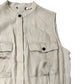 Sleeveless Midi Dress 16 Women's Casual Summer Beige Utility Style