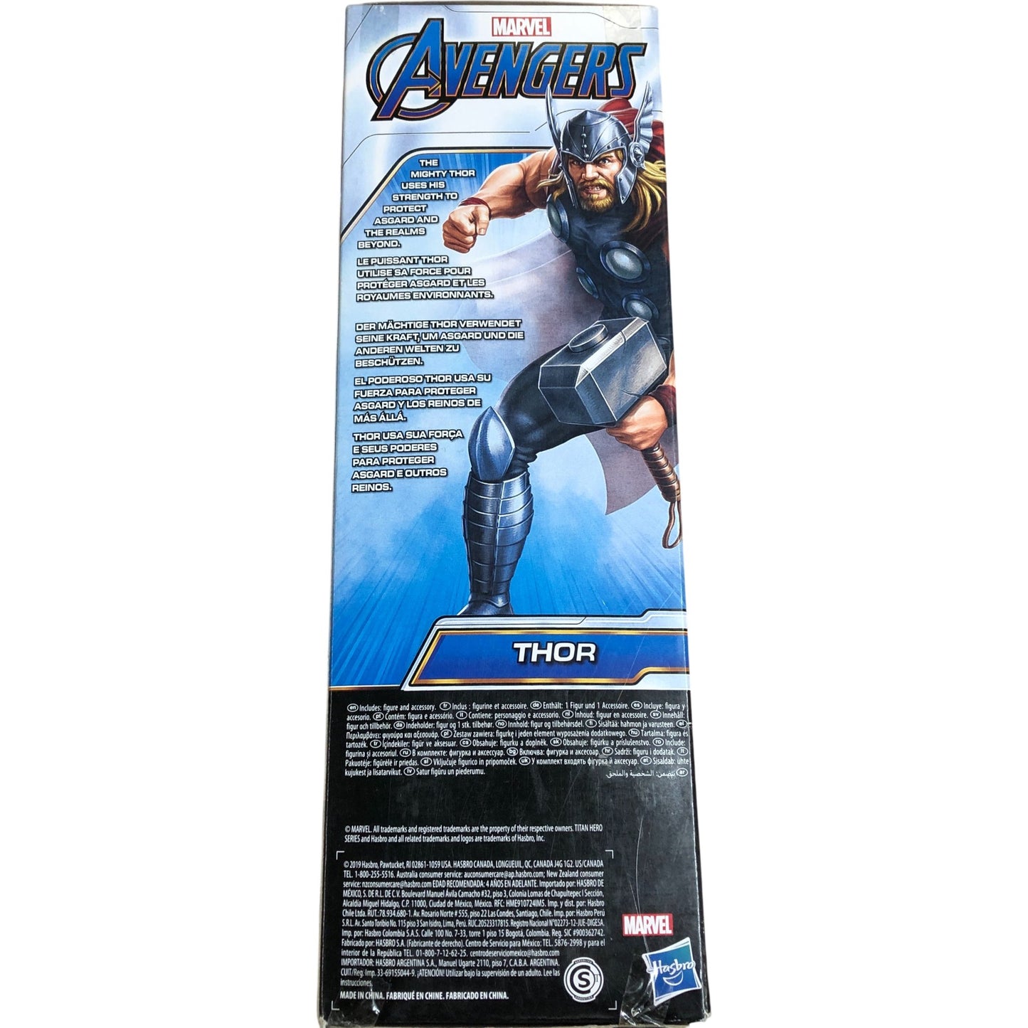 Marvel Avengers Thor Titan Hero Series Action Figure 4+ Heroic Character