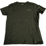 Nicce T-Shirt Men's Olive Green Casual Short Sleeve Top Cotton Large
