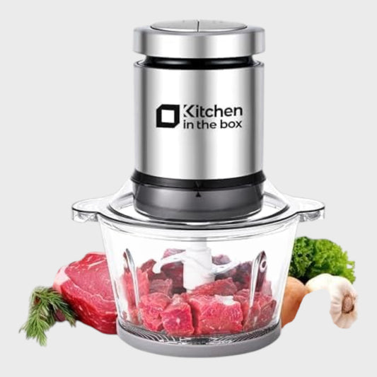 Kitchen in the Box Food Processor with Two Bowls