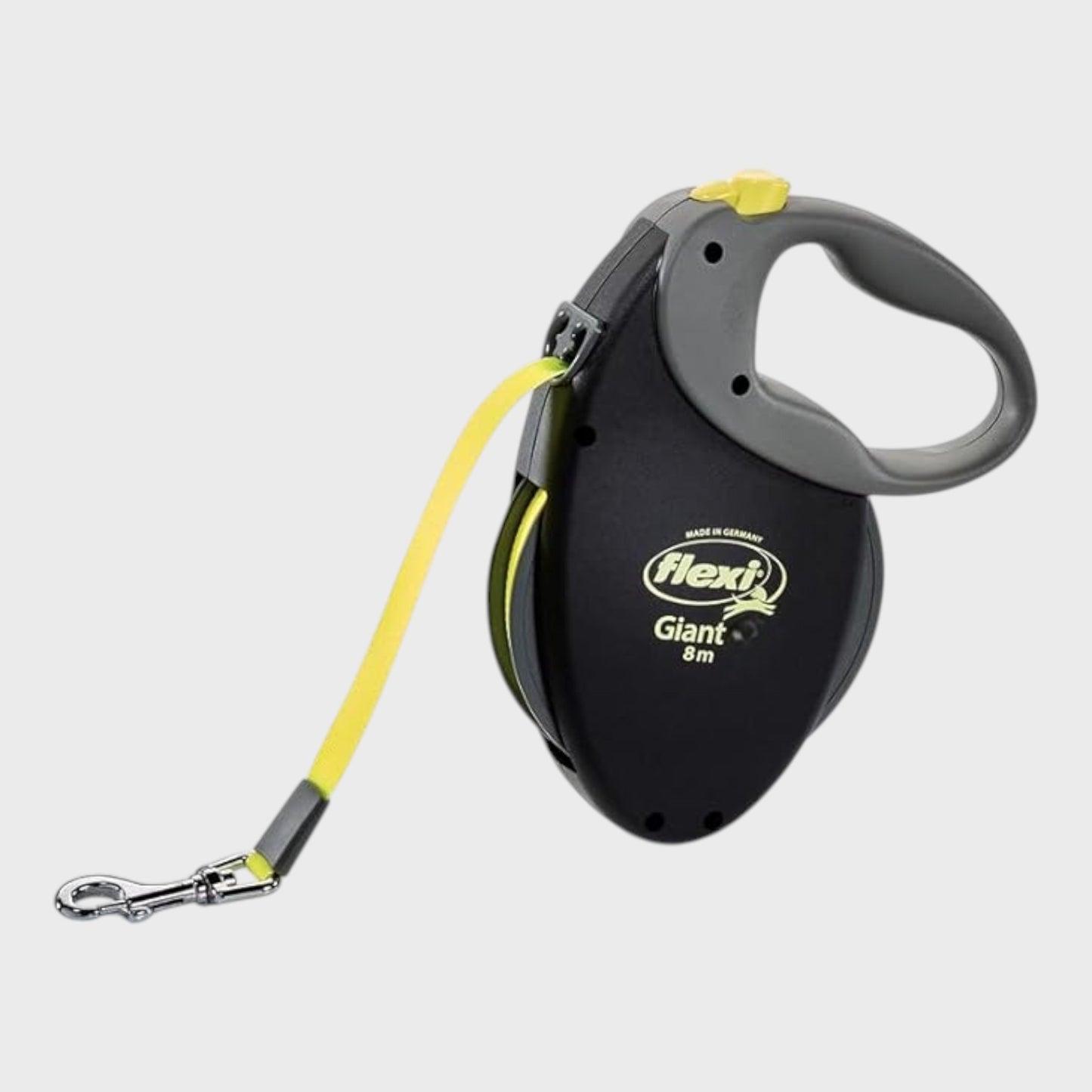 Flexi Giant S/M Retractable Dog Lead - 8m - Black/Neon