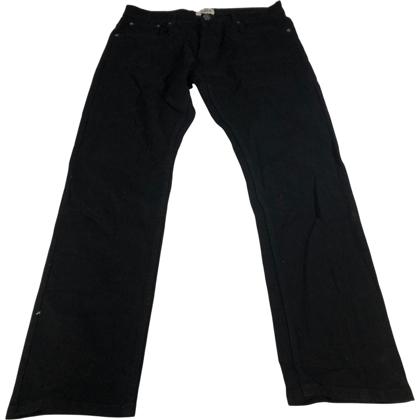 Kangaroo Poo W36 L32 Men's Black Slim Fit Jeans 98 Cotton 2 Elastane